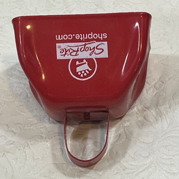 ShopRite Supermarket Red Promotional Advertising Cow Bell Decor Collectible 3" - Picture 6 of 12